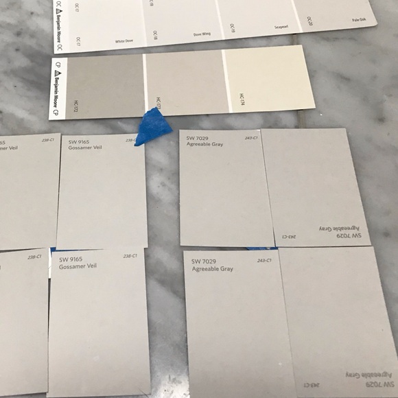 benjamin moore Dunn edwards sherwin williams 150 popular paint chips & pallet - Picture 10 of 10